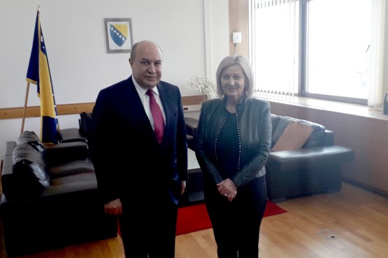 Predsjedateljica Zastupničkog doma Borjana Krišto primila veleposlanika Republike Azerbajdžan